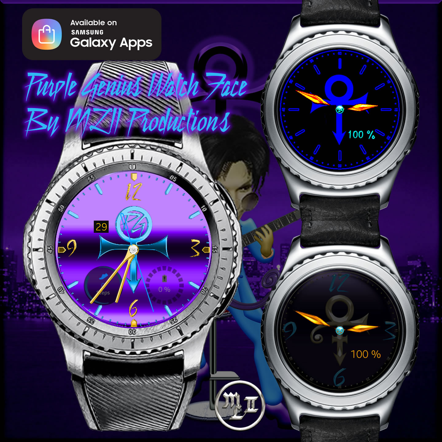 Prince Watch Face App